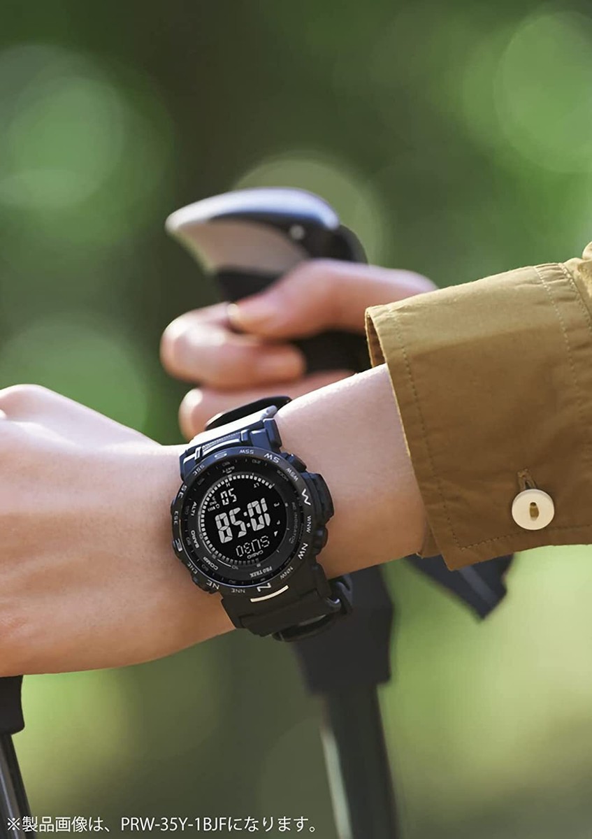 CASIO PRO TREK PRW-35Y-1BJF PRW-35Y-1BDR Climber Digital Watch Men