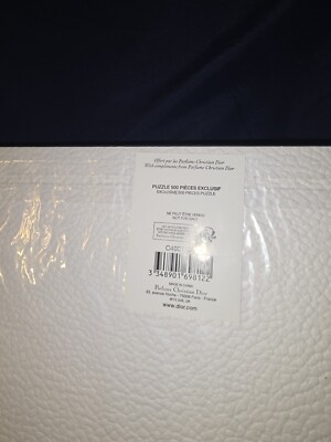 NEW Christian Dior Puzzle Around the World 500 Piece Collector's