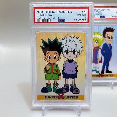 PSA 9 / 8 Hunter x Hunter Gon & Killua & Kurapika & Leorio MT