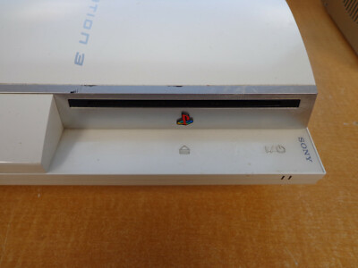 RARE! PlayStation 3 Ceramic White 40GB Console PS3 Japan With