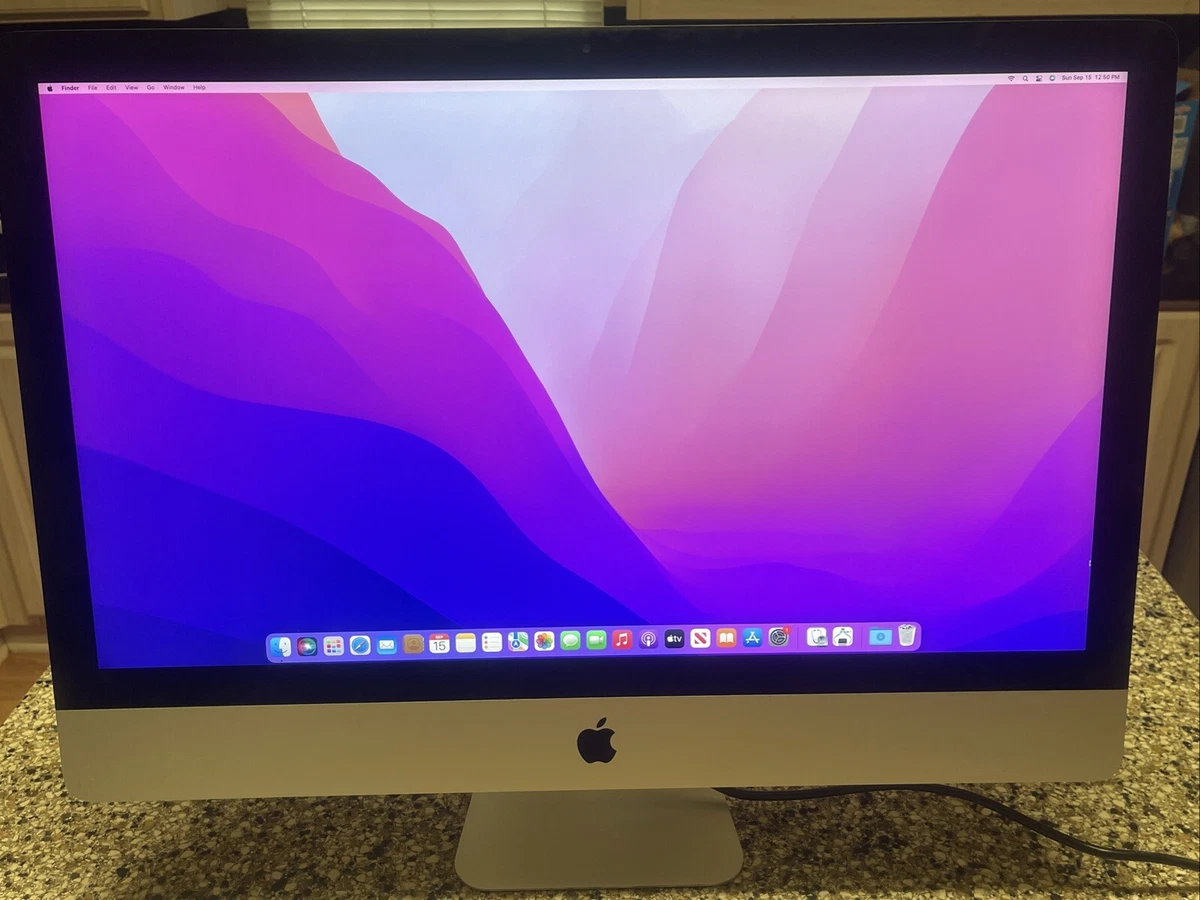 Apple iMac with Retina 5K display 2017 Release Year Apple Desktops
