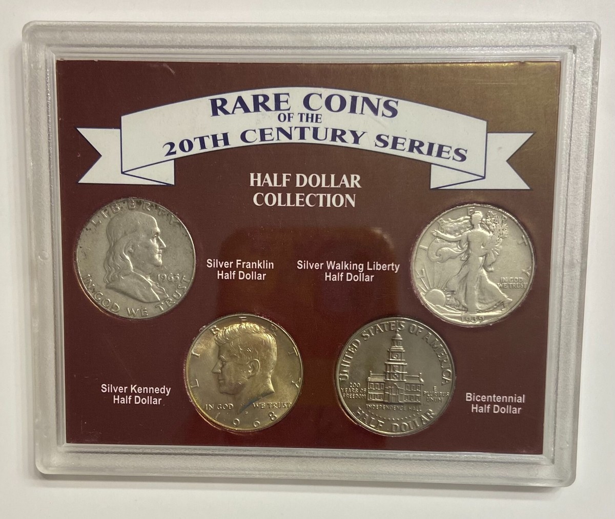RARE COINS OF THE 2OTH CENTURY HALF DOLLAR SET - L@@K AT PICTURES