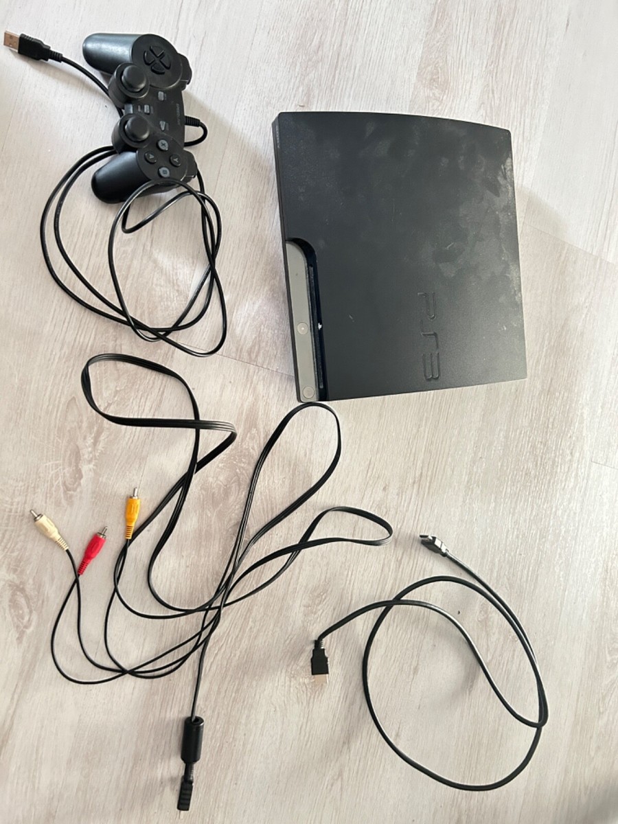 Sony PlayStation 3 Slim Launch Edition 120GB Charcoal Black