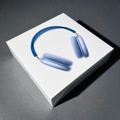 Apple AirPods Max Wireless Over-Ear Headset - Sky Blue NEW OPEN