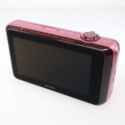 SONY Cyber-shot DSC-WX70 16.2MP 5x Optical zoom Digital Camera 80