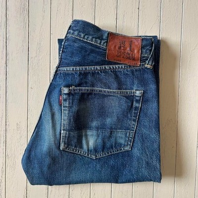EVISU Lot.2000 No.1 SPECIAL Jeans Straight Denim Pants Men's L