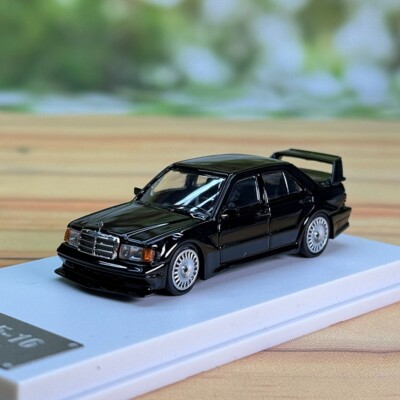 Seeker 1/64 Mercedes-Benz 190E W201 2.5-16 Black Diecast Car Model