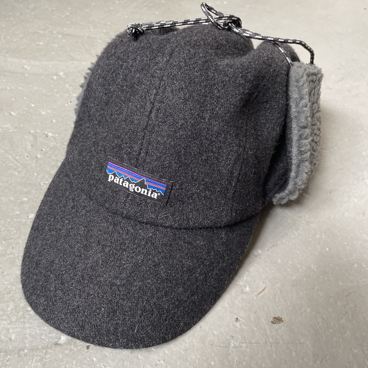 Patagonia 2019 Recycled Wool Ear Flap Sherpa Baseball Cap (22325