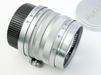 Konica Hexanon 50mm F1.9 MF Standard Prime Lens L39 Konishiroku