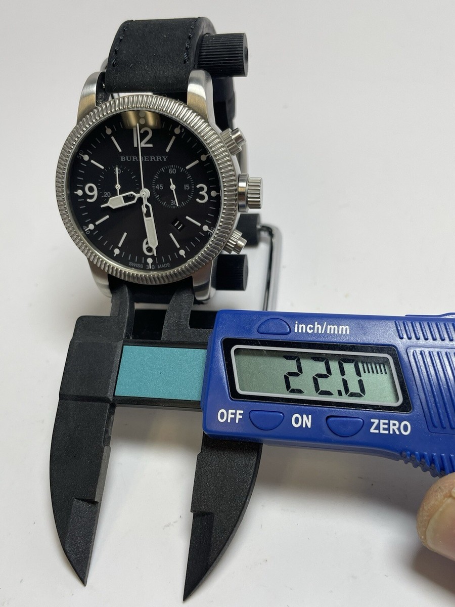 Burberry Quartz Chrono Men's Watch 46MM BU7808 In Great Condition