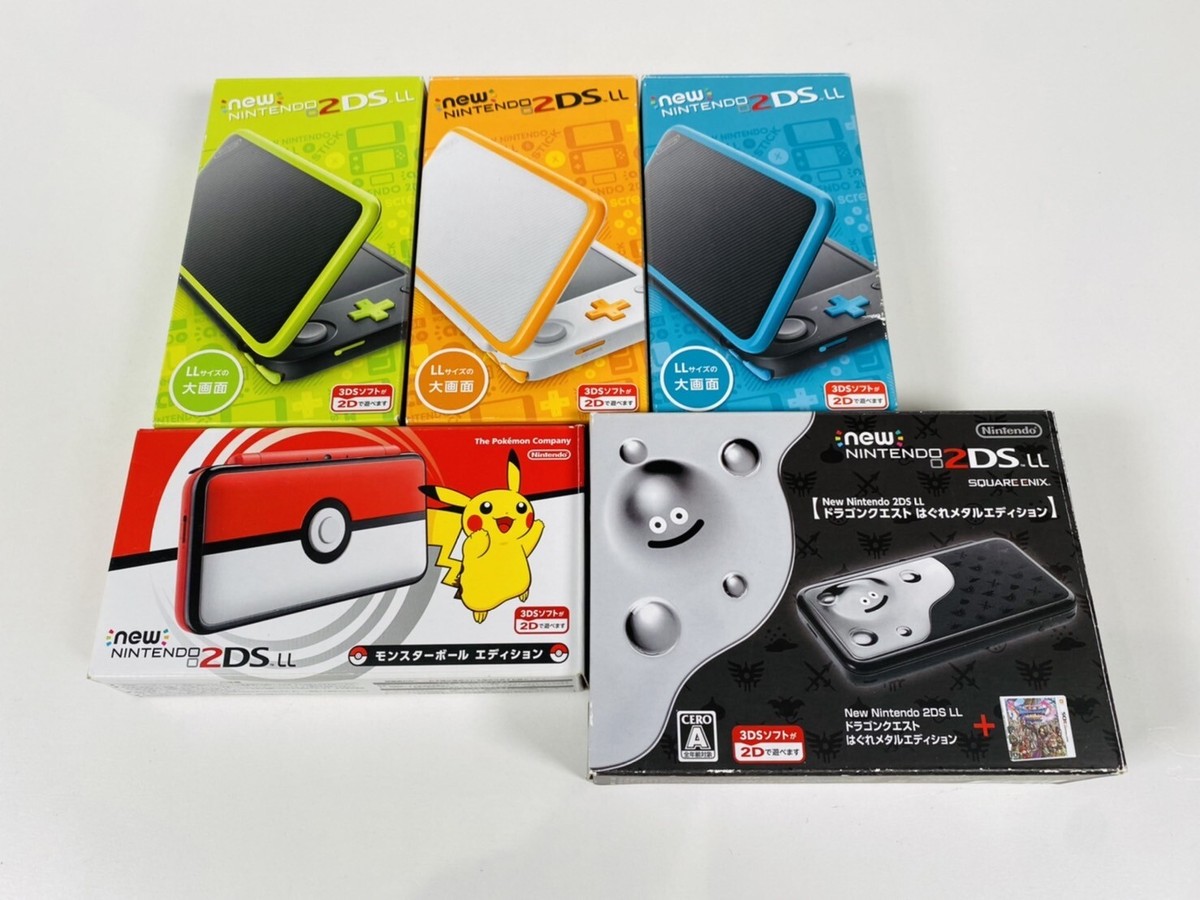 New Nintendo 2DS LL XL Console Various Color Complete Very good | eBay