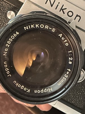 Nikon F Nippon Kogaku Tokyo Camera first Edition. #6408279 w/ 3
