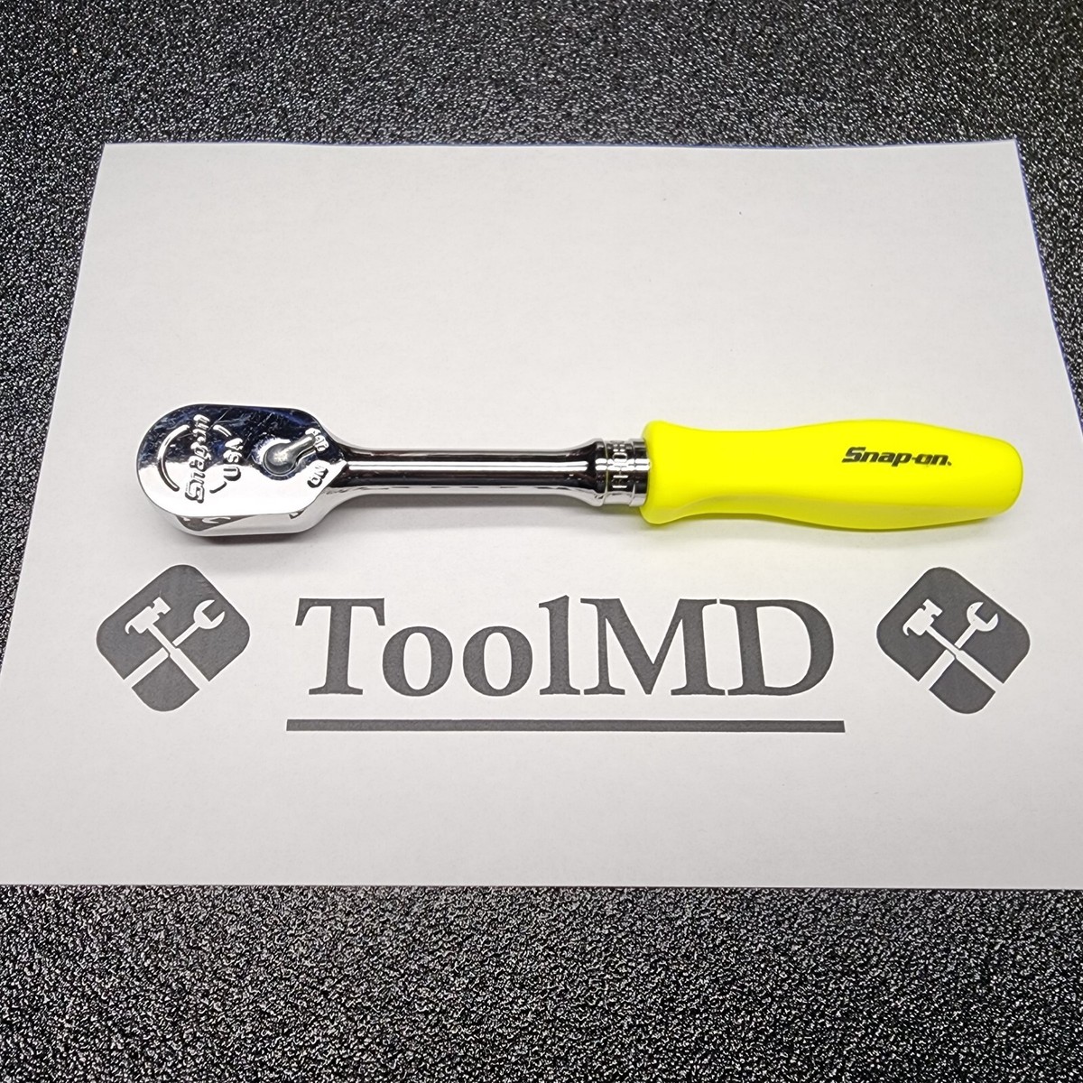 Snap-on Tools NEW HIGH VIZ YELLOW 3/8