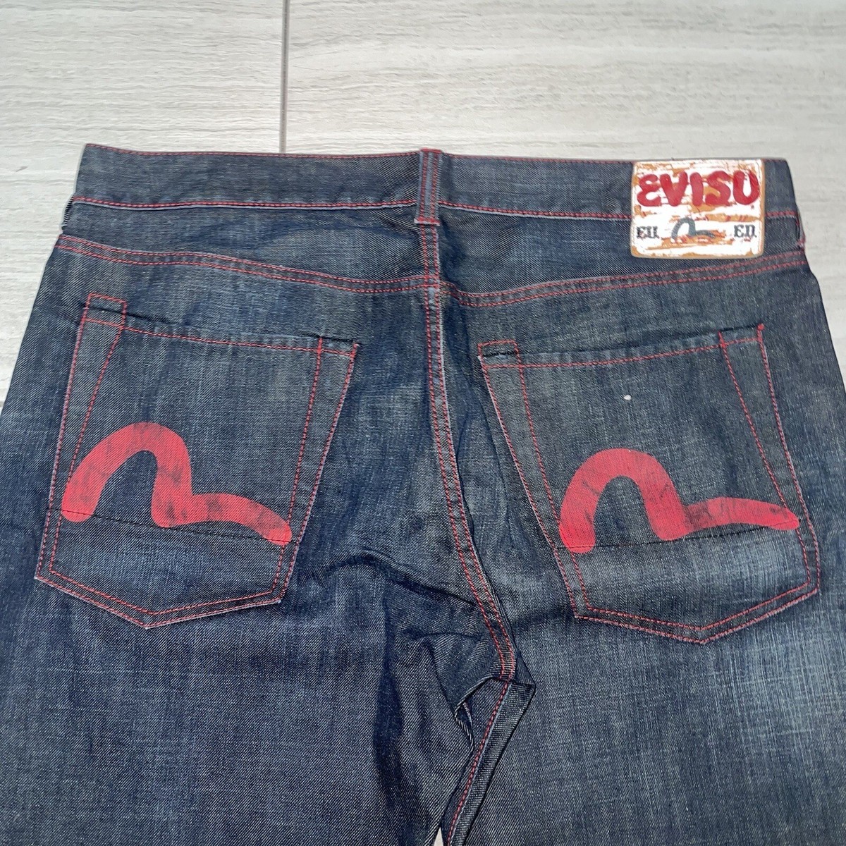 Evisu original Ninja Denim Indigo Mud Wash Size 36 | eBay