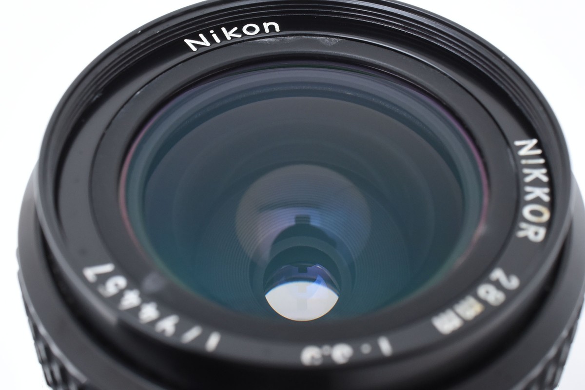 Nikon Ai Nikkor 28mm f/3.5 MF Wide Angle Lens F Mount Japan