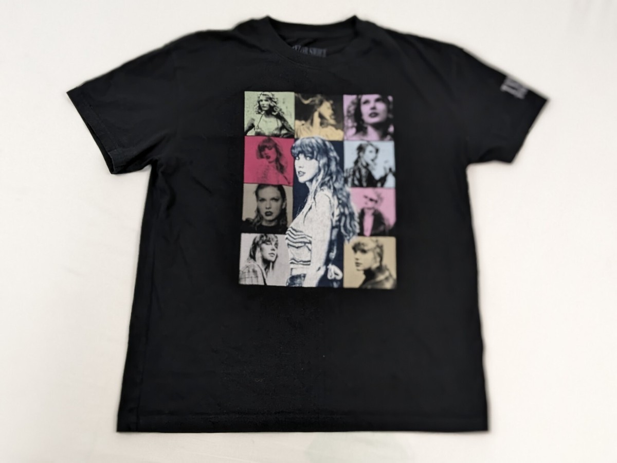 Taylor Swift Shirt Size Large The Eras Tour Black Official Merch