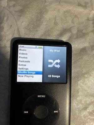 Apple iPod Classic 6th Generation 80GB Black A1238 MediaPlayer~See