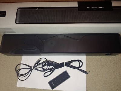 Bose TV Speaker Model 431974 Small Compact Soundbar, Black
