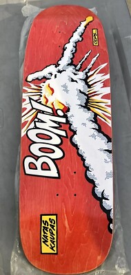 Natas Kaupas 101 Challenger Red Boom! Oops Skateboard Deck