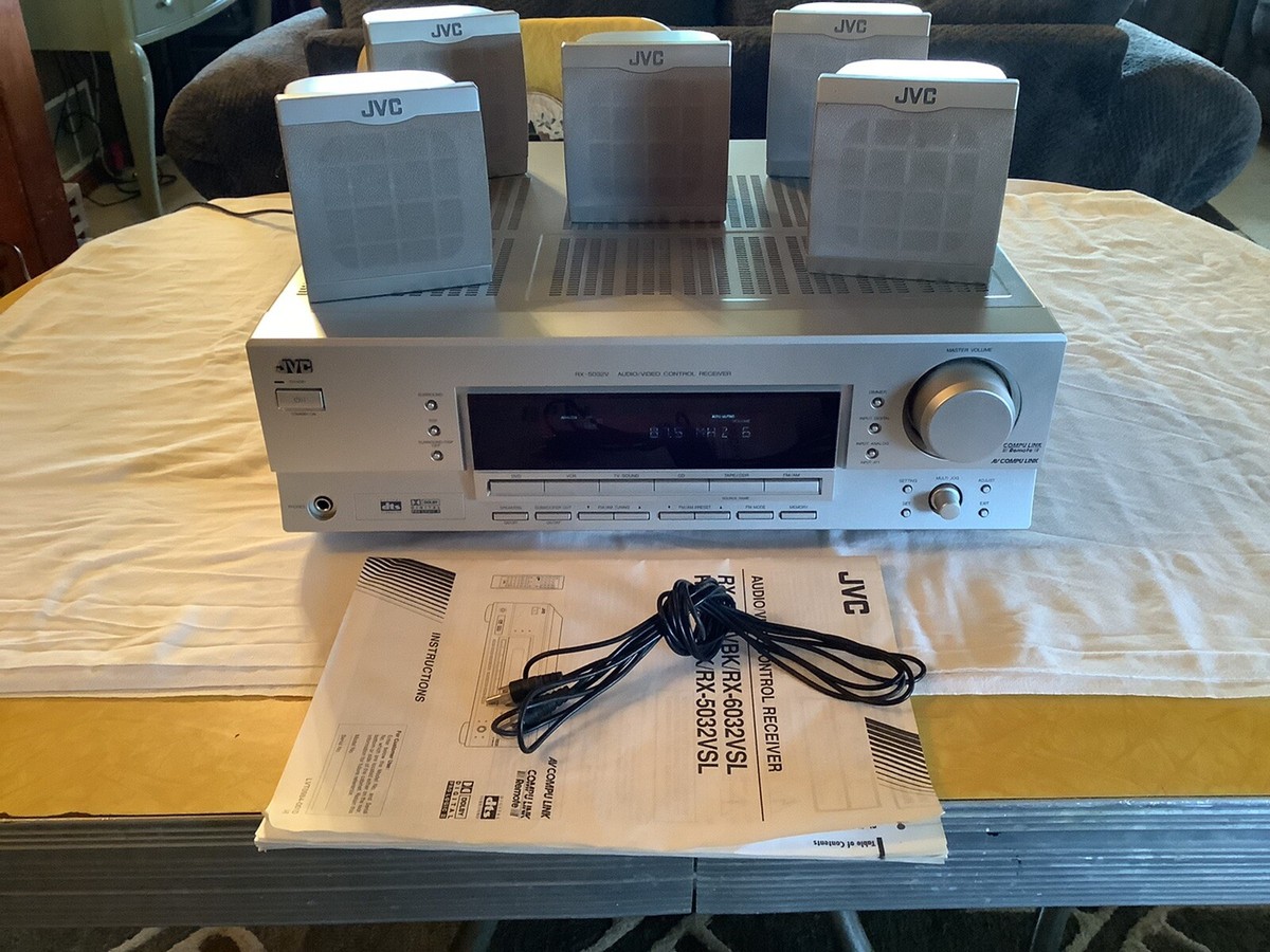 JVC RX-5032VSL Audio Video Control Receiver | 5.1 Channel | 500 W