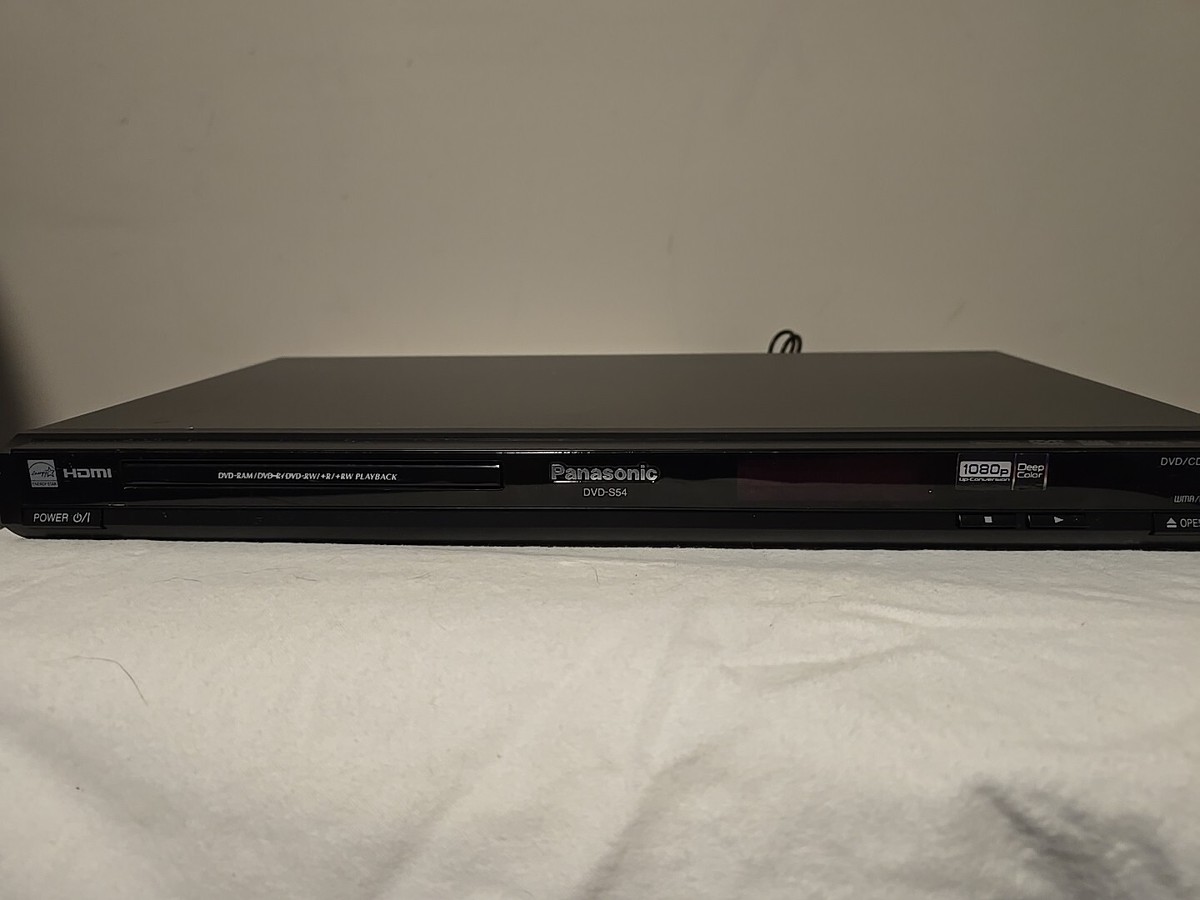 Panasonic DVD-S54-DVD-RAM & RW Playback | eBay
