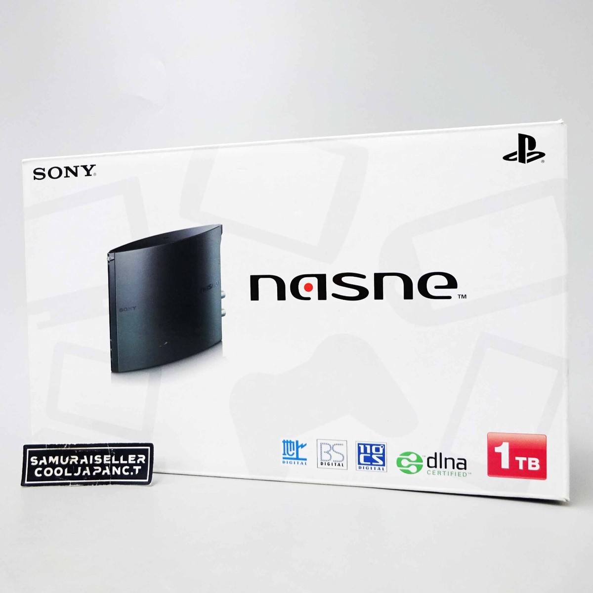 SONY PlayStation 4 PS4 Nasne 1 TB - Black CECH-ZNR2J01 Japan NEW