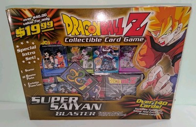 Dragon Ball Z Score TCG CCG Super Saiyan Blaster Box DBZ 2002 Deck