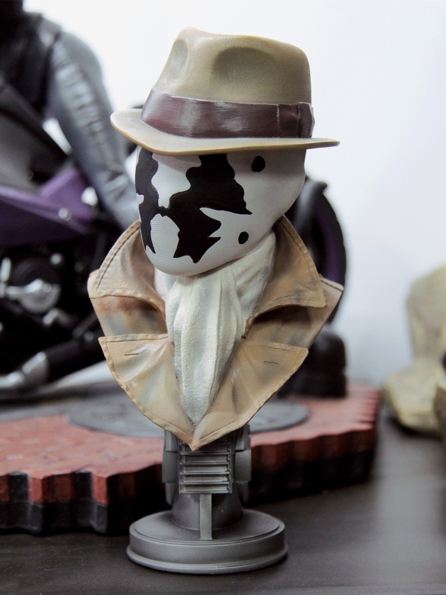 RORSCHACH WATCHMEN LEGENDS 1/3 SCALE BUST Statue Silk Manhattan | eBay