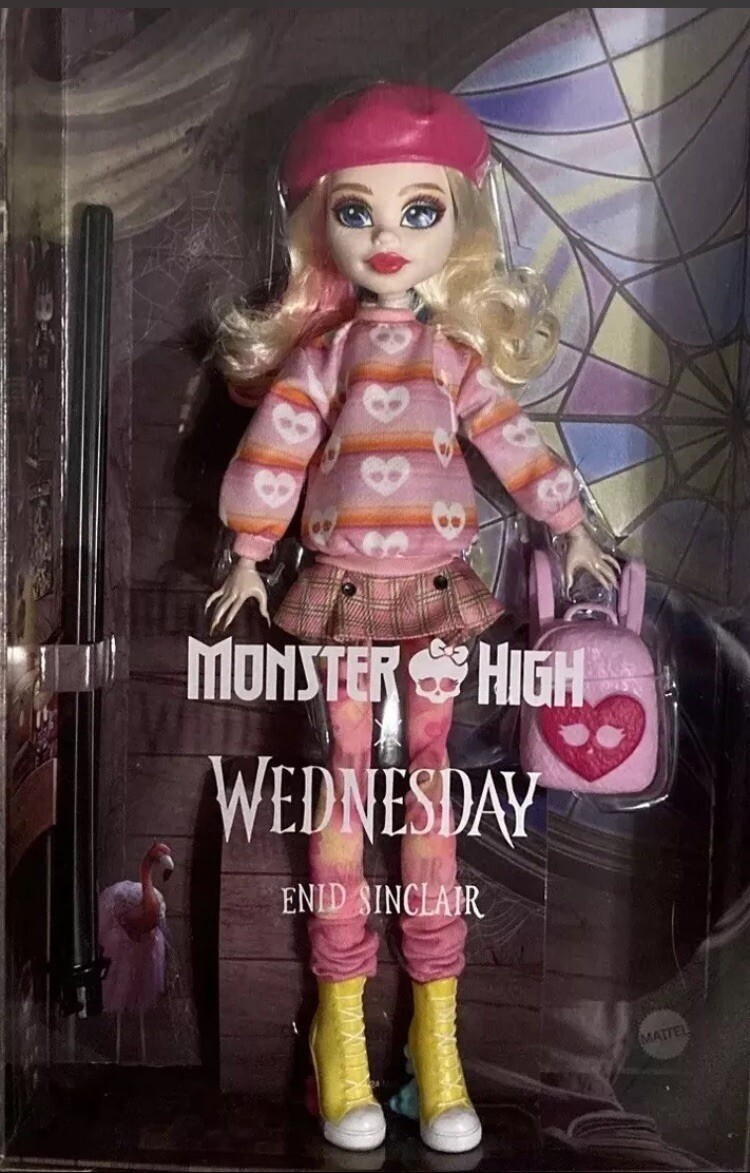 NEW Monster High- X Wednesday Enid Sinclair Doll New In Box! | eBay