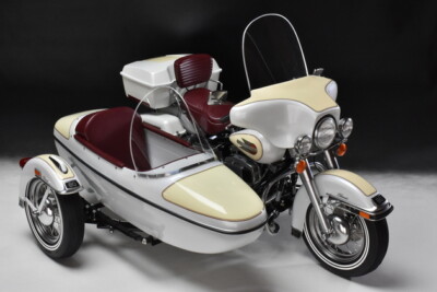 Big size Rare kit Tamiya 1/6 Harley Davidson FLH Classic Sidecar