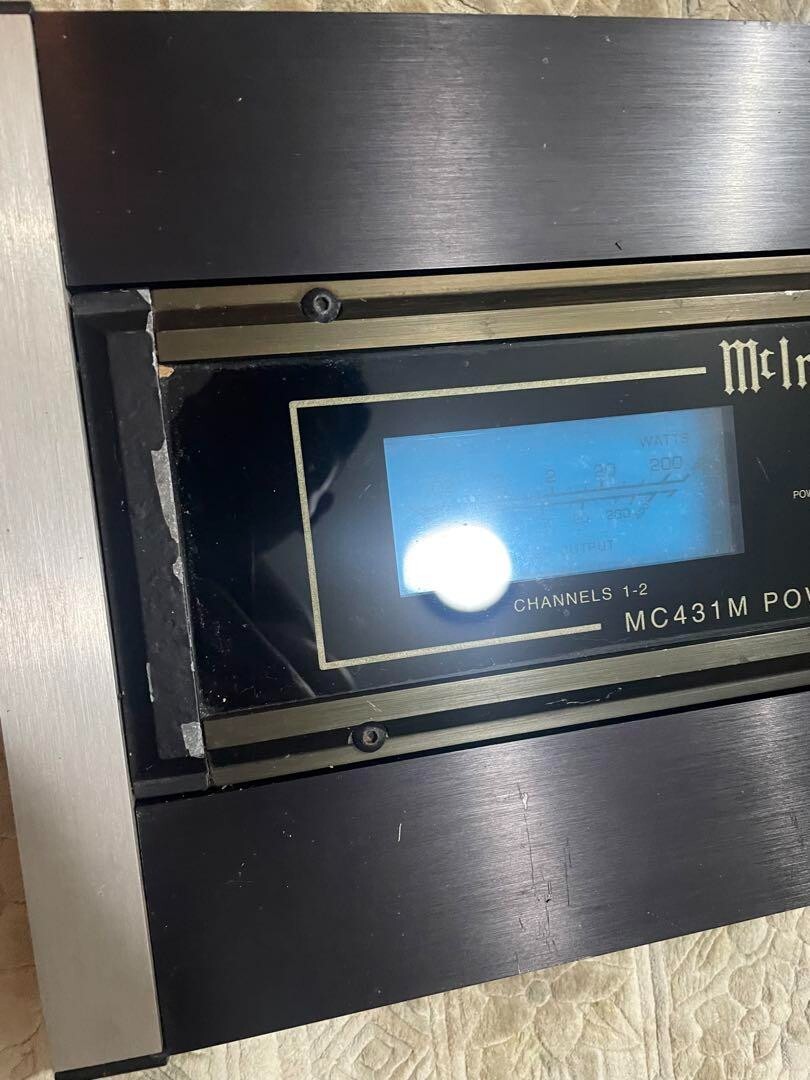 希少マッキントッシュ McIntosh パワーアンプ MC431M McIntosh MC431M