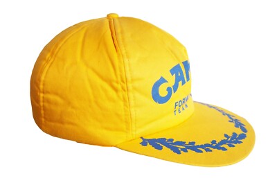 Vintage CAMEL Formula 1 Team Cap yellow 90's cigarettes F1
