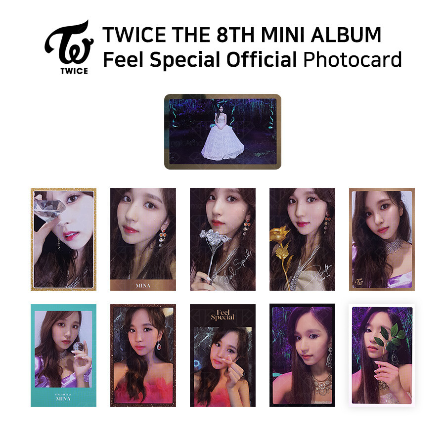 TWICE 8th Mini Album Feel Special Official Photocard MINA KPOP K