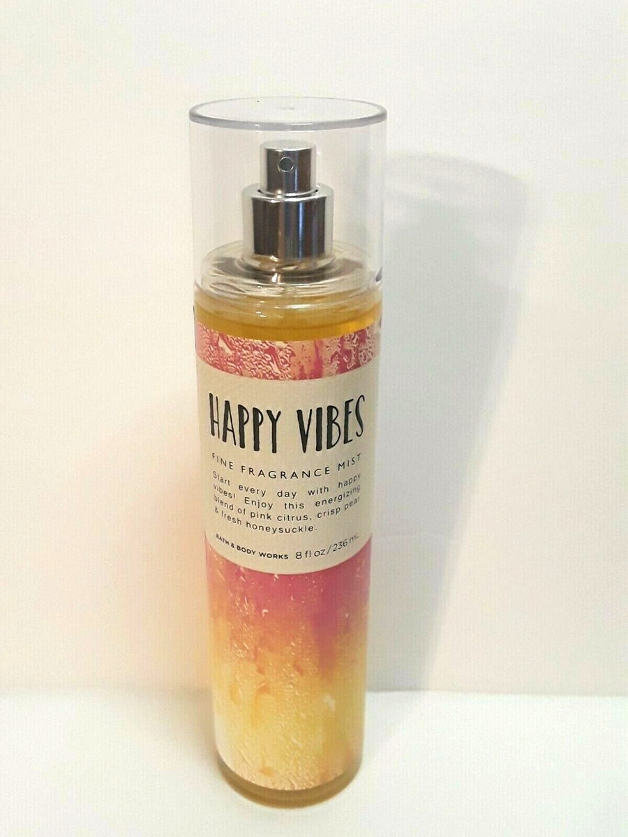 Bath & Body Works Happy Vibes Fragrance Mist 8oz Original New | eBay