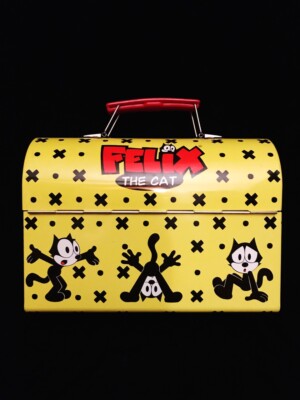 Vintage 1999 Series #1 Limited Felix The Cat Dome Lunch Box Kids
