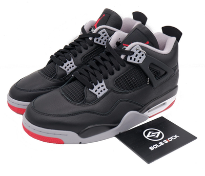 Nike Air Jordan 4 Bred Reimagined Jordan 4 AJ4 Bred 2024 FV5029
