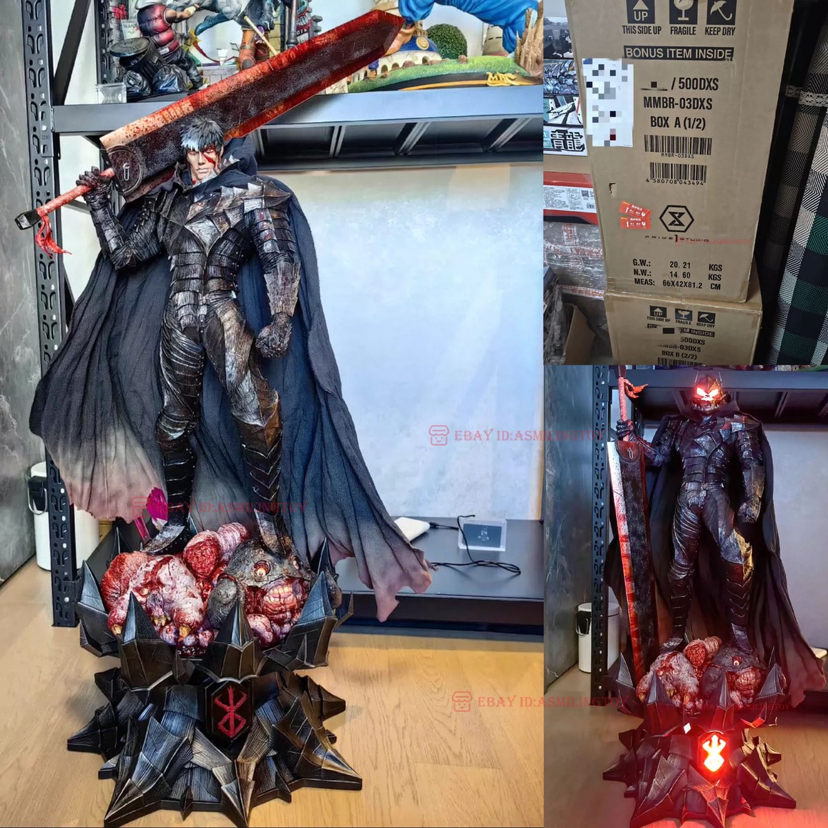 Prime 1 Studio P1S MMBR-03DXS Guts Berserker Armor 1/3 Scale