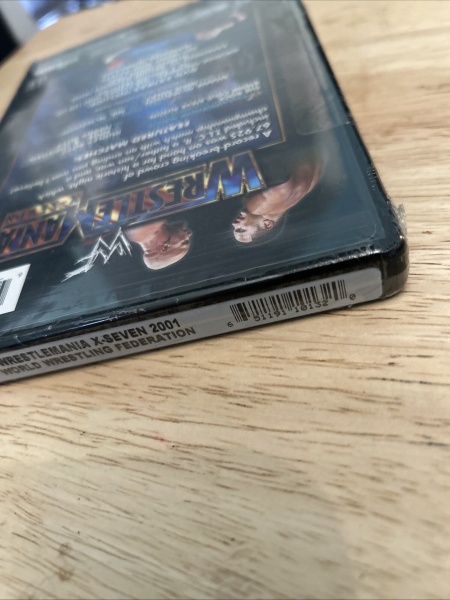 WWF - WrestleMania X-Seven (DVD, 2001, 2-Disc Set) for sale online