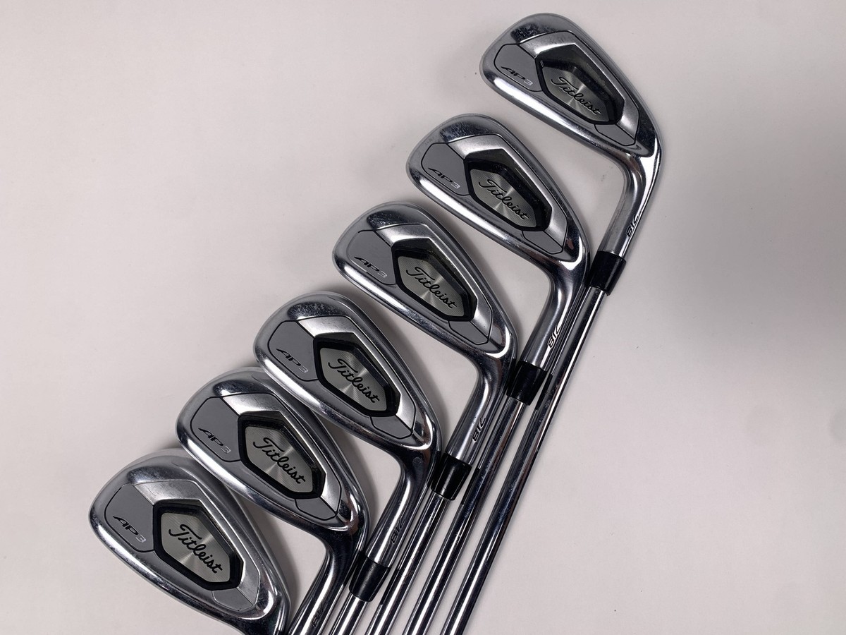 Titleist 718 AP3 Iron Set 5-PW True Temper AMT Black S300 Stiff