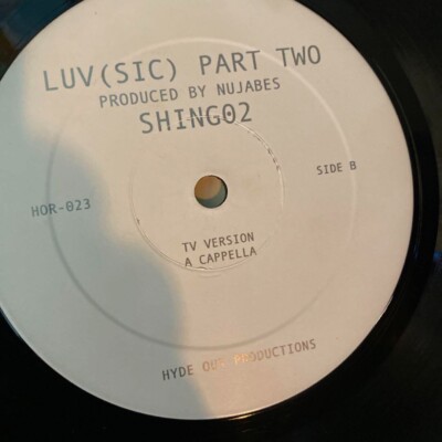 Nujabes feat. Shing02 LUV (SIC) Part 2 Vinyl Record EP Lo-Fi Hip