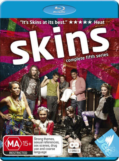 Skins - Entire Series 5 NEW Cult Blu-Ray 2-Disc Set Bryan Elsley