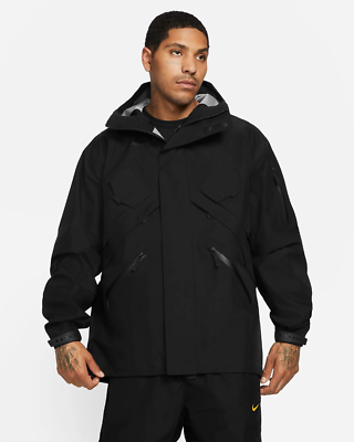 New Authentic Nike X Drake NOCTA NRG Tech Jacket Black Size Medium