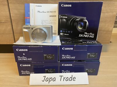 Canon PowerShot SX740 HS Silver Compact Digital Camera Zoom Lens