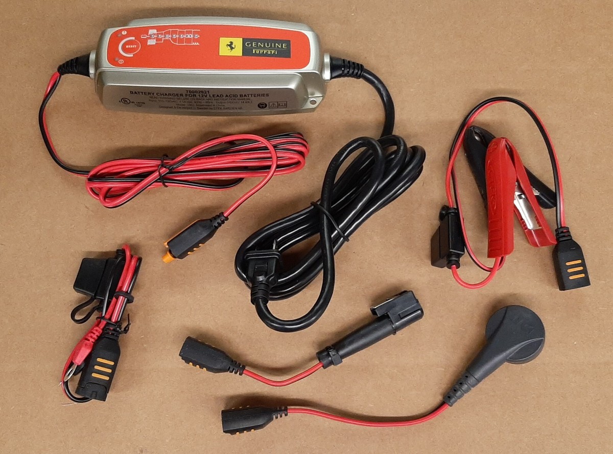Ferrari 488, 812, California T, FF, F12 & Lusso Battery Tender P/N