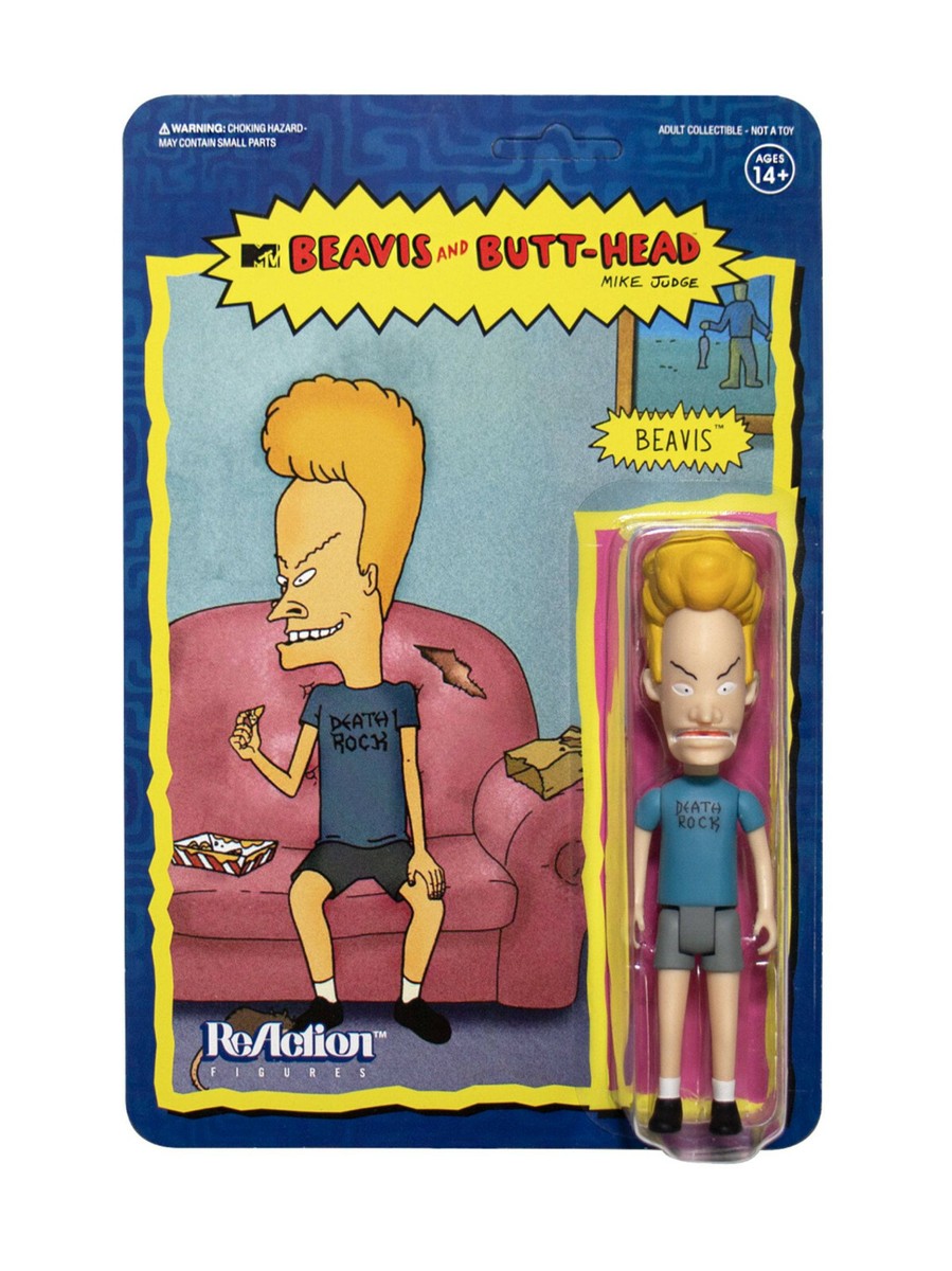 Beavis MTV Beavis and Butt Head 3 3/4 Inch ReAction Figur Super7