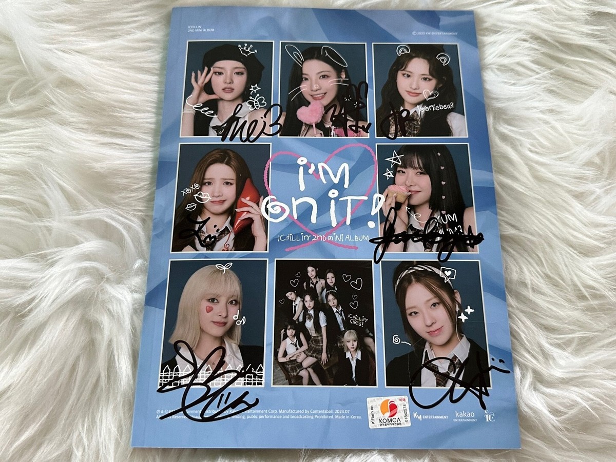 ICHILLIN アイチリン イェジュ サイン 入り ポラロイド チェキ