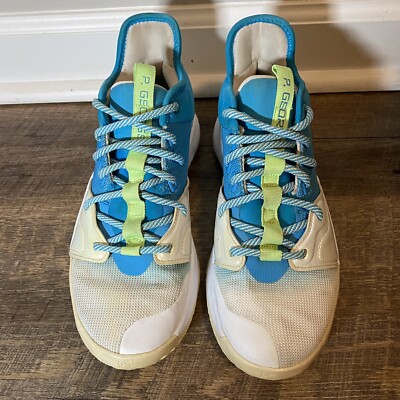Nike PG 3 EP LURE Paul George Sneakers Basketball Shoes White Blue