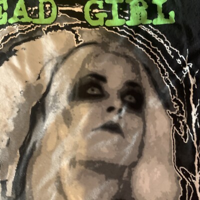 Rob Zombie Living Dead Girl XL Black and Fluro Green Licensed