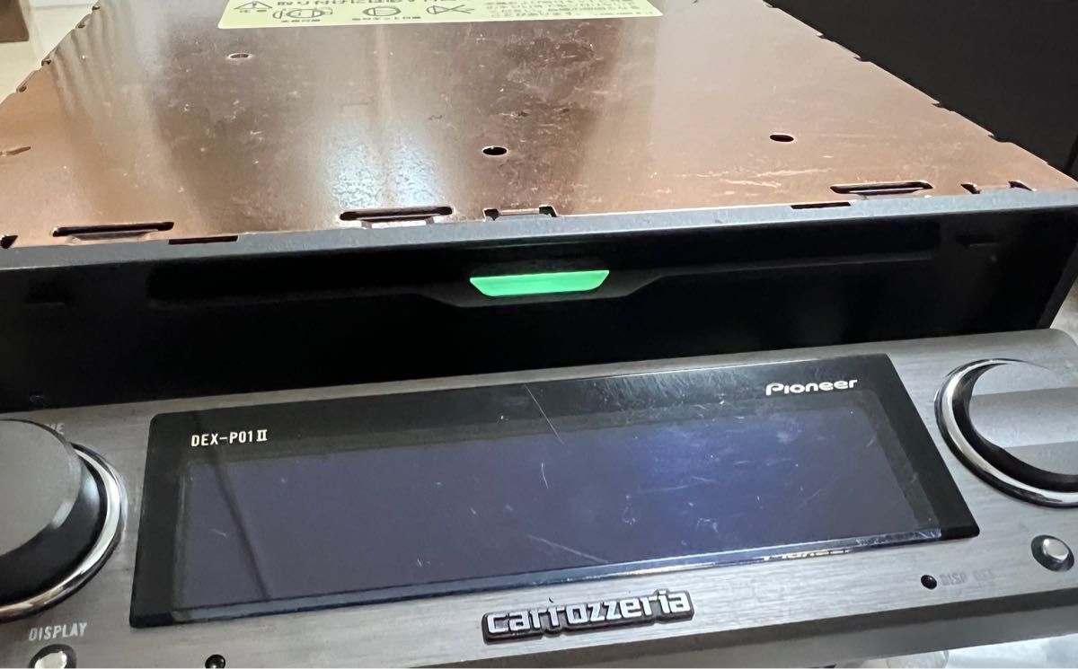 Moving product carrozzeria Carrozzeria DEX P01II CD player with