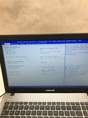 ASUS X550z AMD A10-7400p 8gb RAM 1tb HDD Pc749862 for sale online